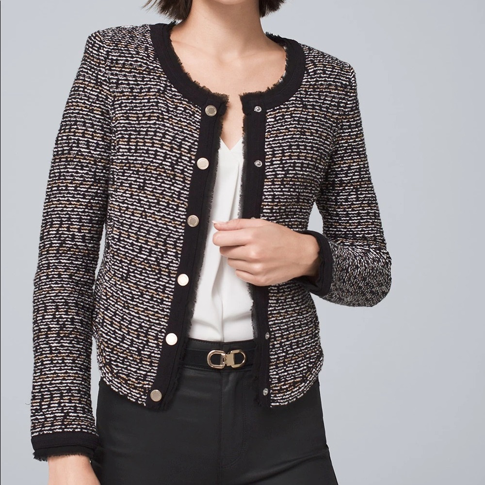 WHBM Iconic Sweater Jacket